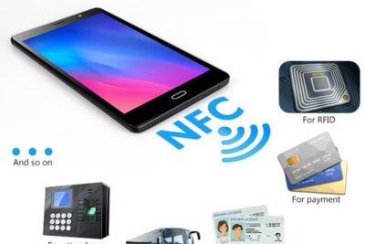 Tablet that supports nfc